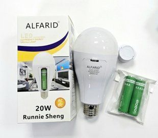 Лампочка на акумуляторі 20 W ALFARID ( 2х 18650) (Турція) 20W ALF фото