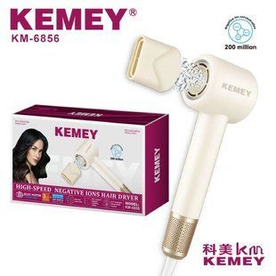 Фен для волосся Kemei KM-6856 , 00 Вт KM-6856 фото