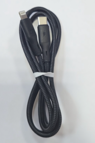 Шнур нейлоновий Bulud 1 m Lightning Type-C S49 S49 IP-C фото